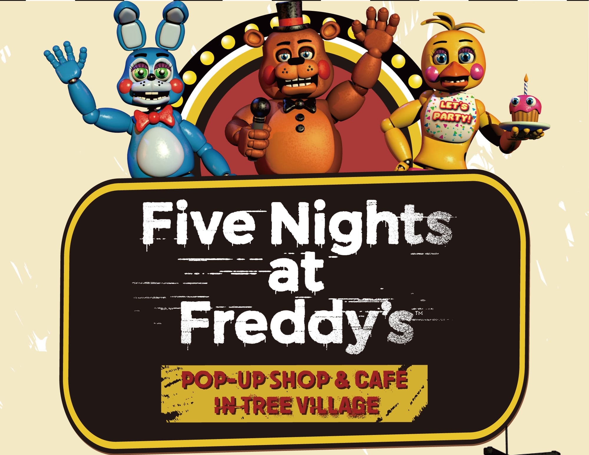 Five Nights at Freddy’s カフェ in 大阪/福岡 2月28日より開催!