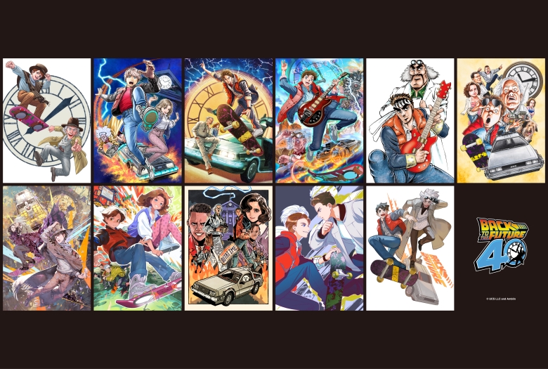 백 투 더 퓨처 40주년 기념 스토어 인 오사카 detail 3