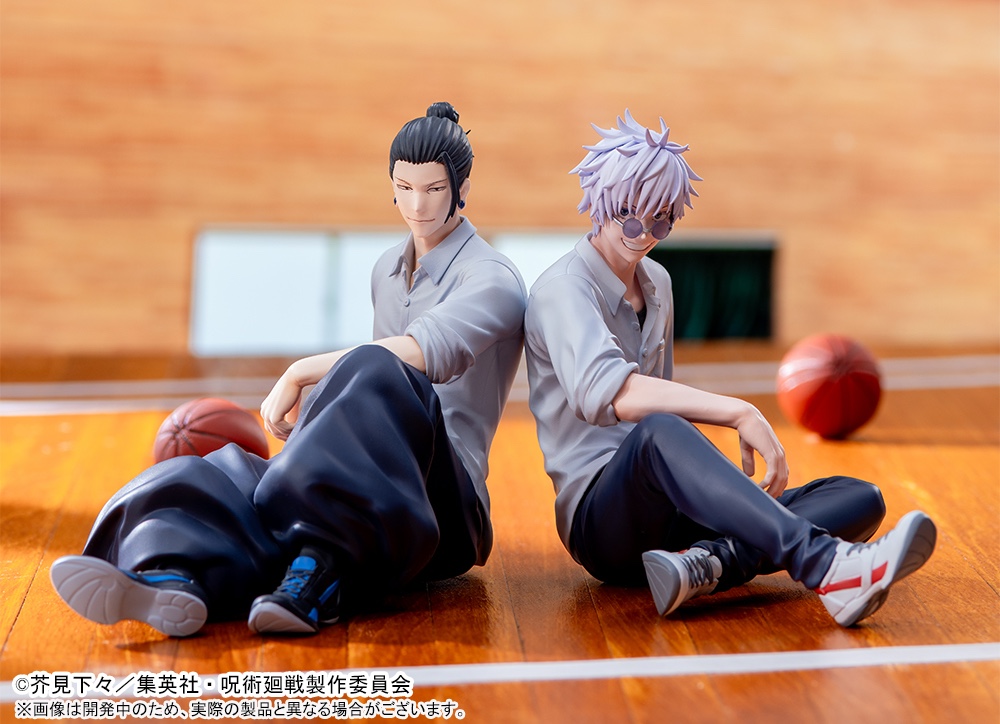 呪術廻戦 懐玉・玉折 五条と夏油のバスケシーン再現した景品が今秋登場!