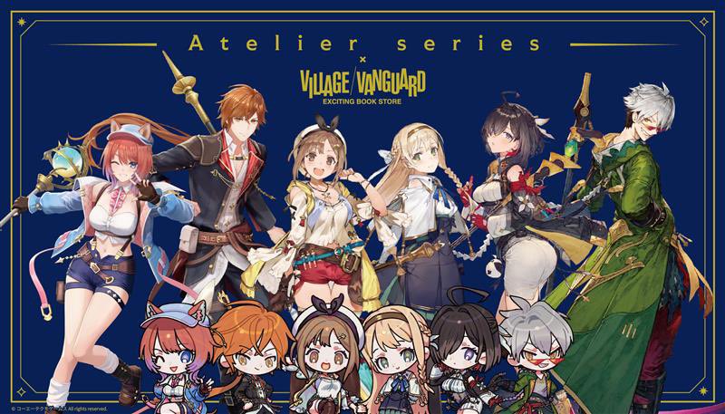 アトリエシリーズ3作品 新作グッズ in ヴィレヴァン5店舗 2月20日発売!