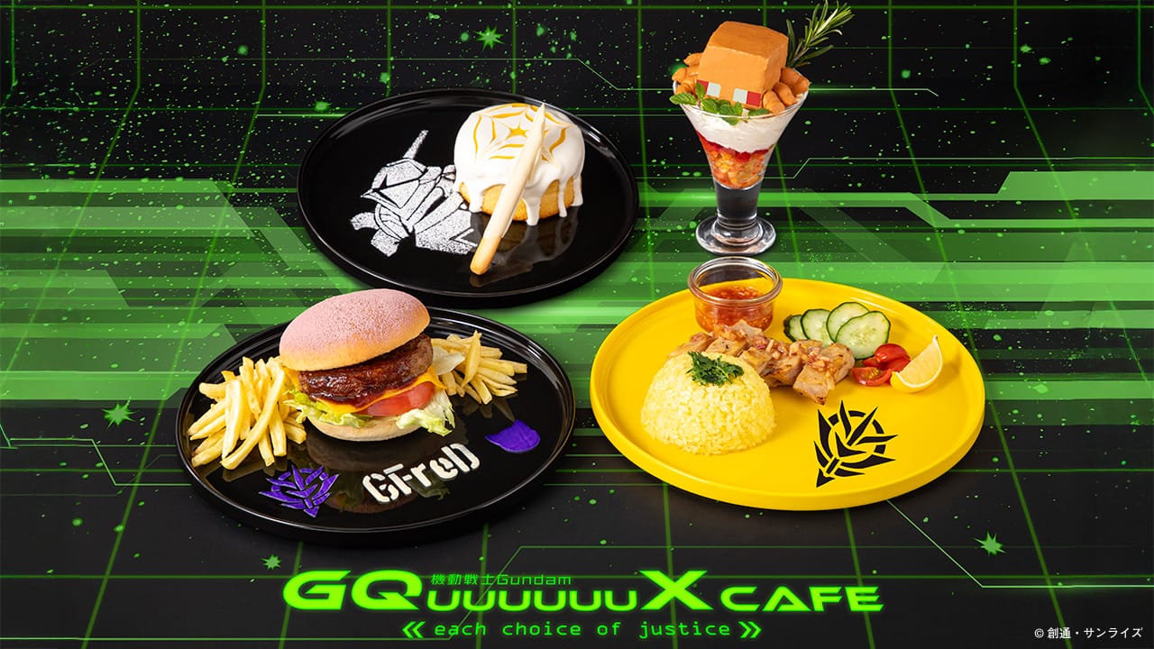 Gundam Zeek Axe Cafe in Tokyo/Osaka, Dibuka Berturut-turut Mulai 12 Maret! detail 3