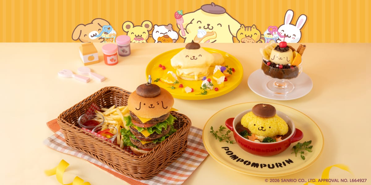 Kafe Ulang Tahun ke-30 Pom Pom Purin di 3 Toko BOX cafe, Mulai 19 Maret! detail 4