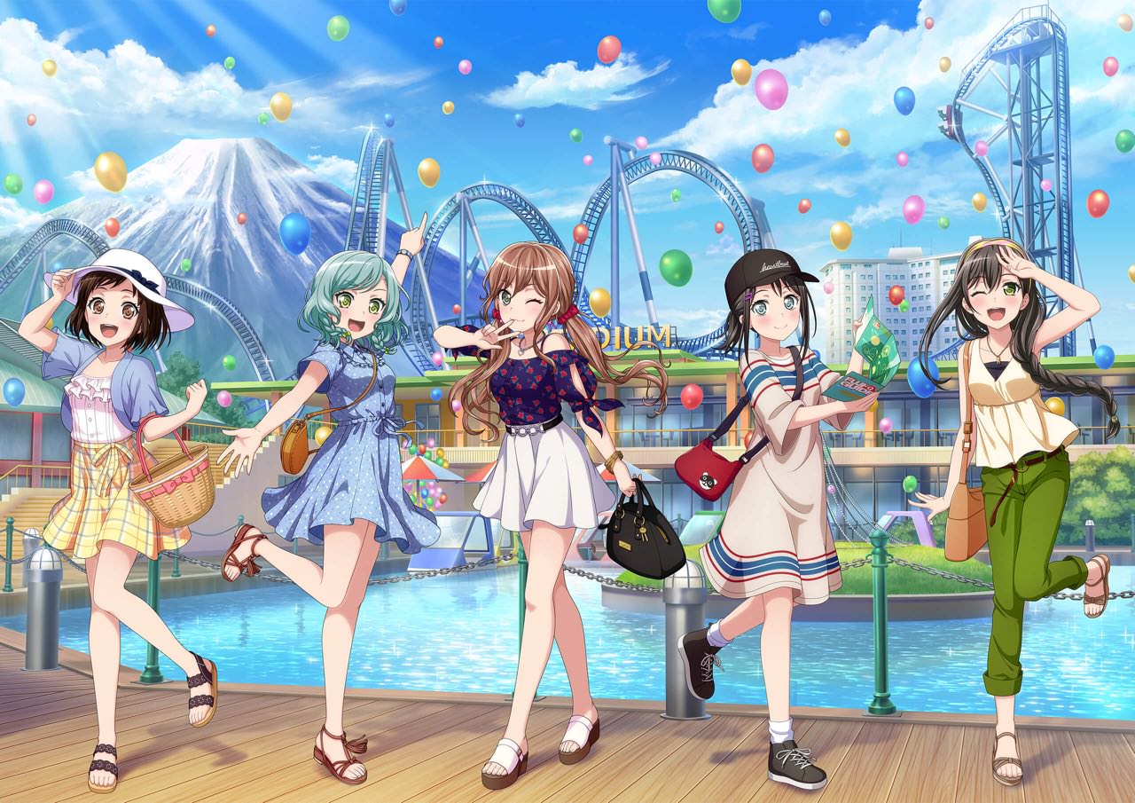 バンドリ! ガルパ × 富士急ハイランド 7.26より花火ショー等コラボ開催!