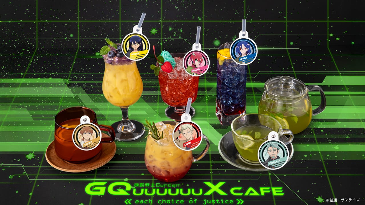 Gundam Zeek Axe Cafe in Tokyo/Osaka, Dibuka Berturut-turut Mulai 12 Maret! detail 5