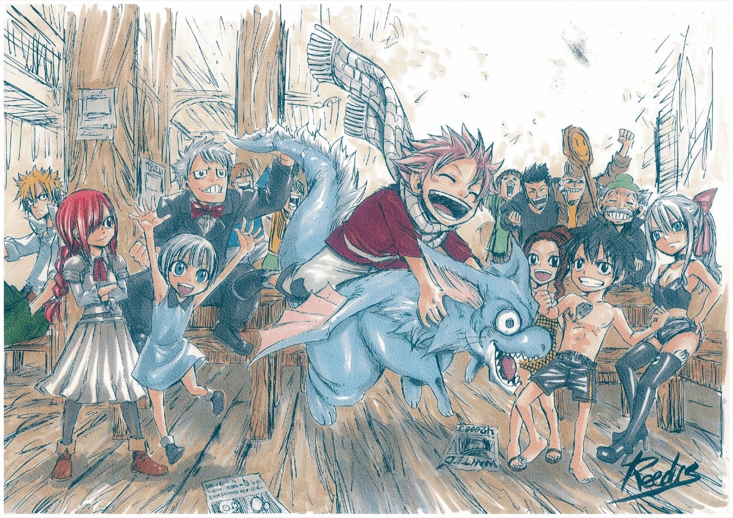 Fairy Tail Print Exhibition and Sale in Tokyo/Hiroshima/Hyogo, Starting March 20! detail 3