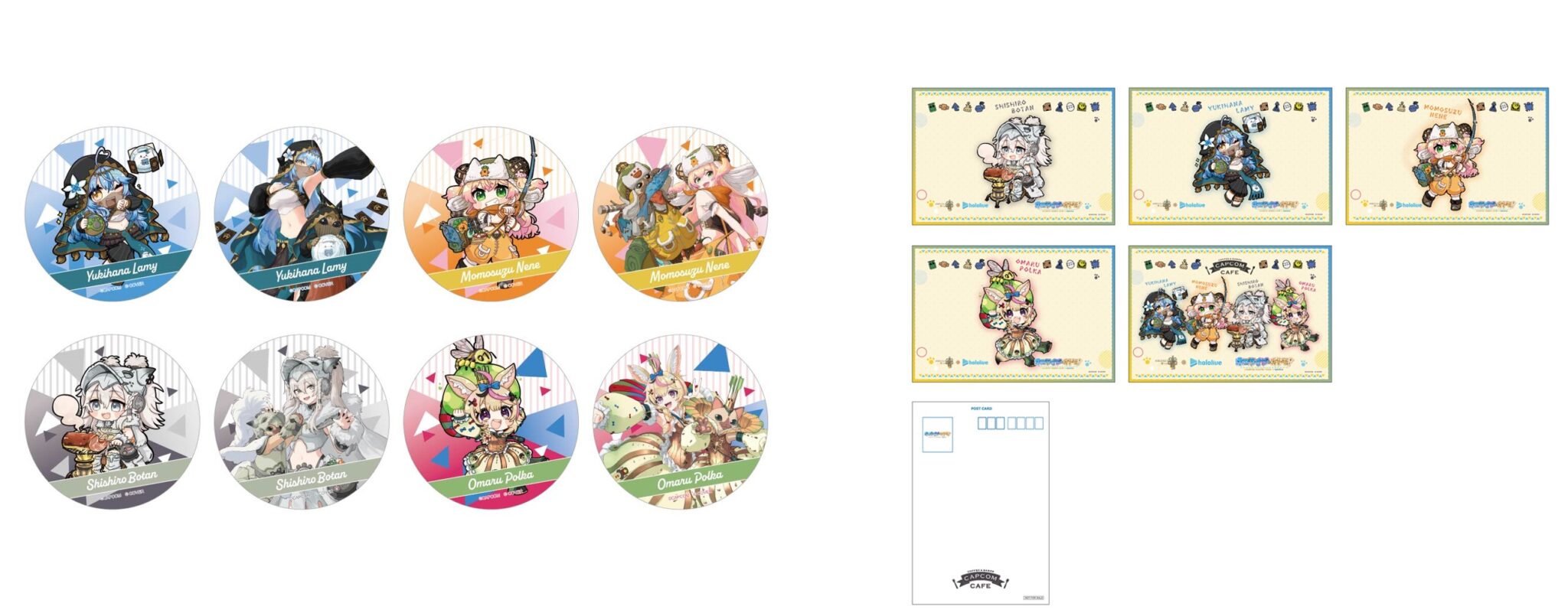 モンハンワイルズ × ホロライブ in カプコンカフェ 2月20日よりコラボ! detail 3