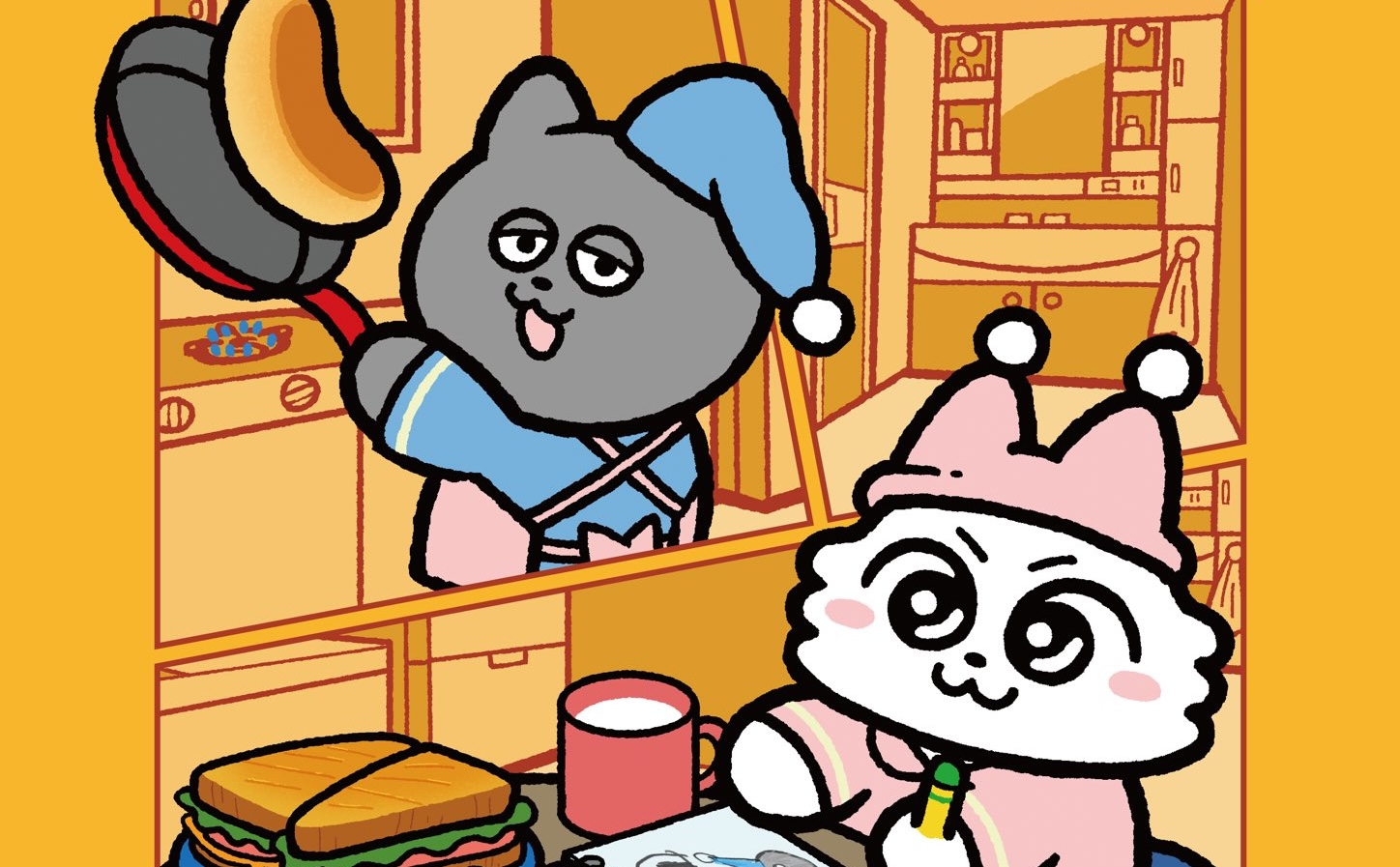 ンめねこ ふたりのおうち展 ポップアップストア in 池袋 1月30日より開催!