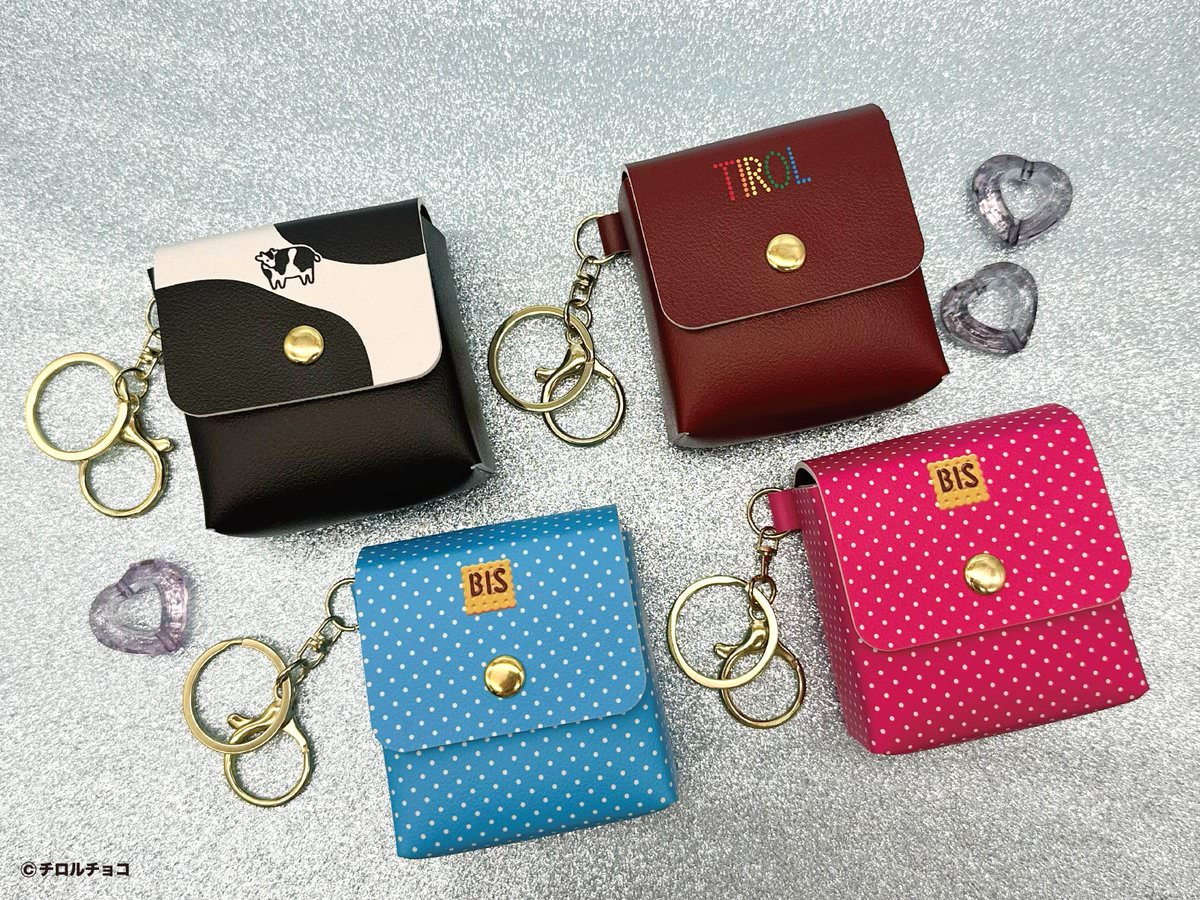 チロルチョコ ミニフラットポーチ 3月26日より登場! detail 2