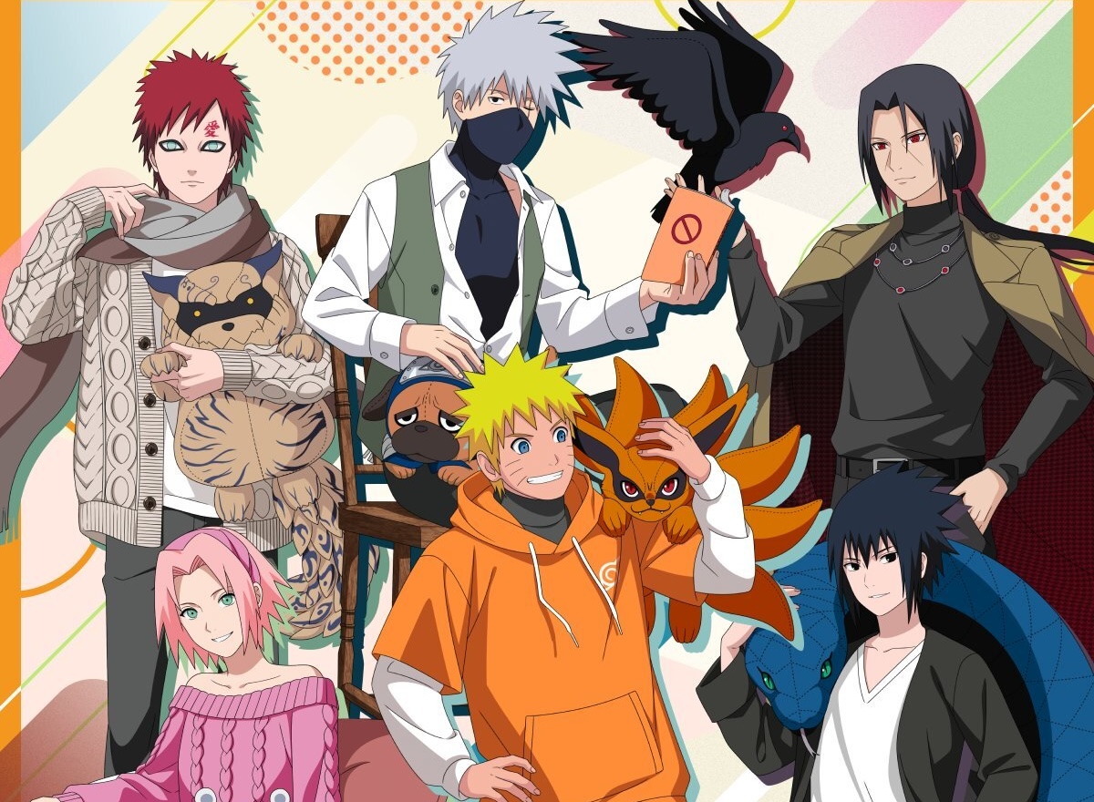 NARUTO × Casual Clothes & Plushie Store in Shibuya Modi, Starting March 13th! detail 1