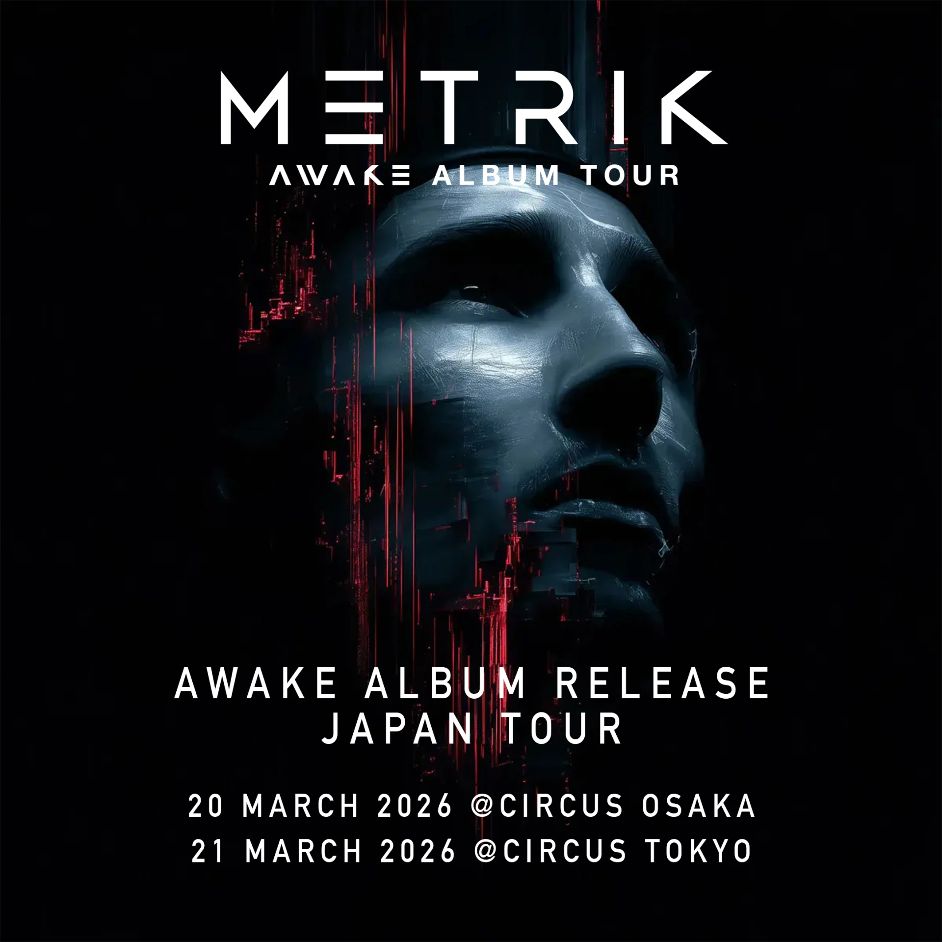 METRIK AWAKE ALBUM RELEASE JAPAN TOUR