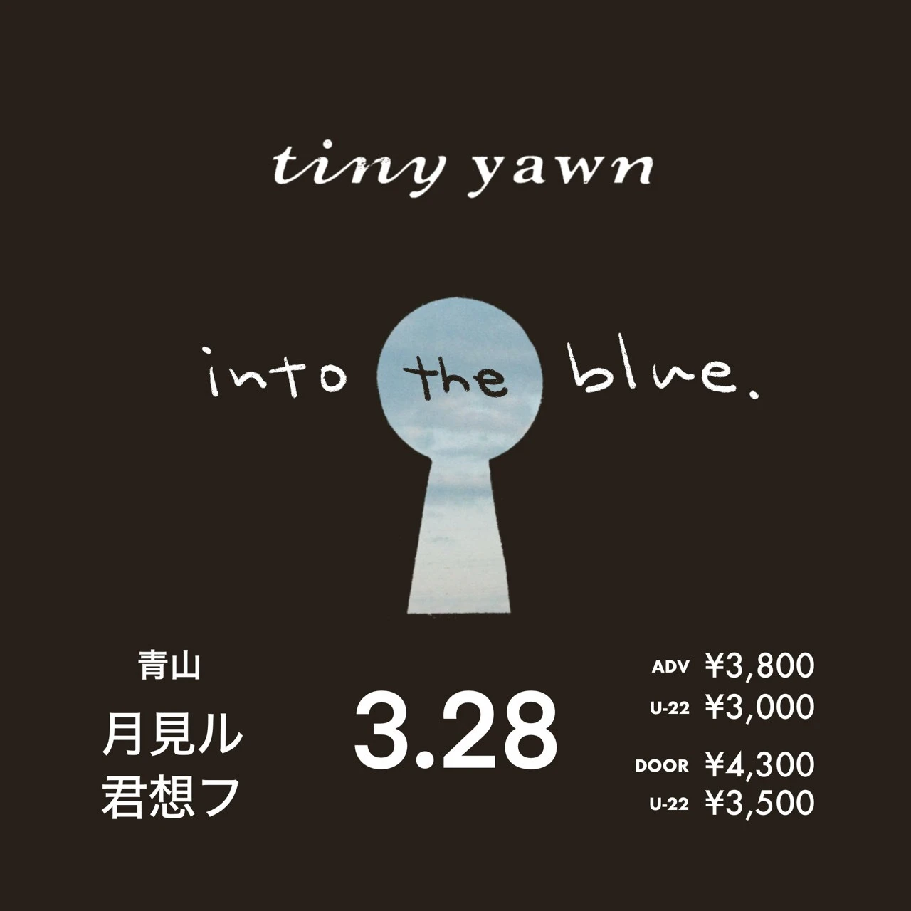 tiny yawn pre.「into the blue.」