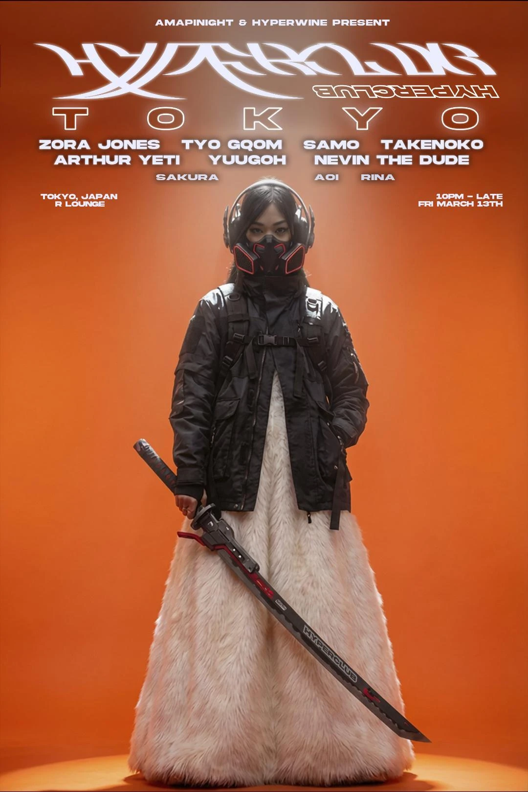 AMAPINIGHT x HYPERWINE Presents: HYPERCLUB TOKYO 4.0