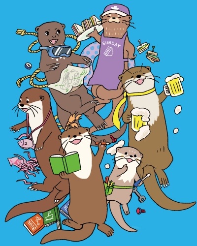 可愛い嘘のカワウソ