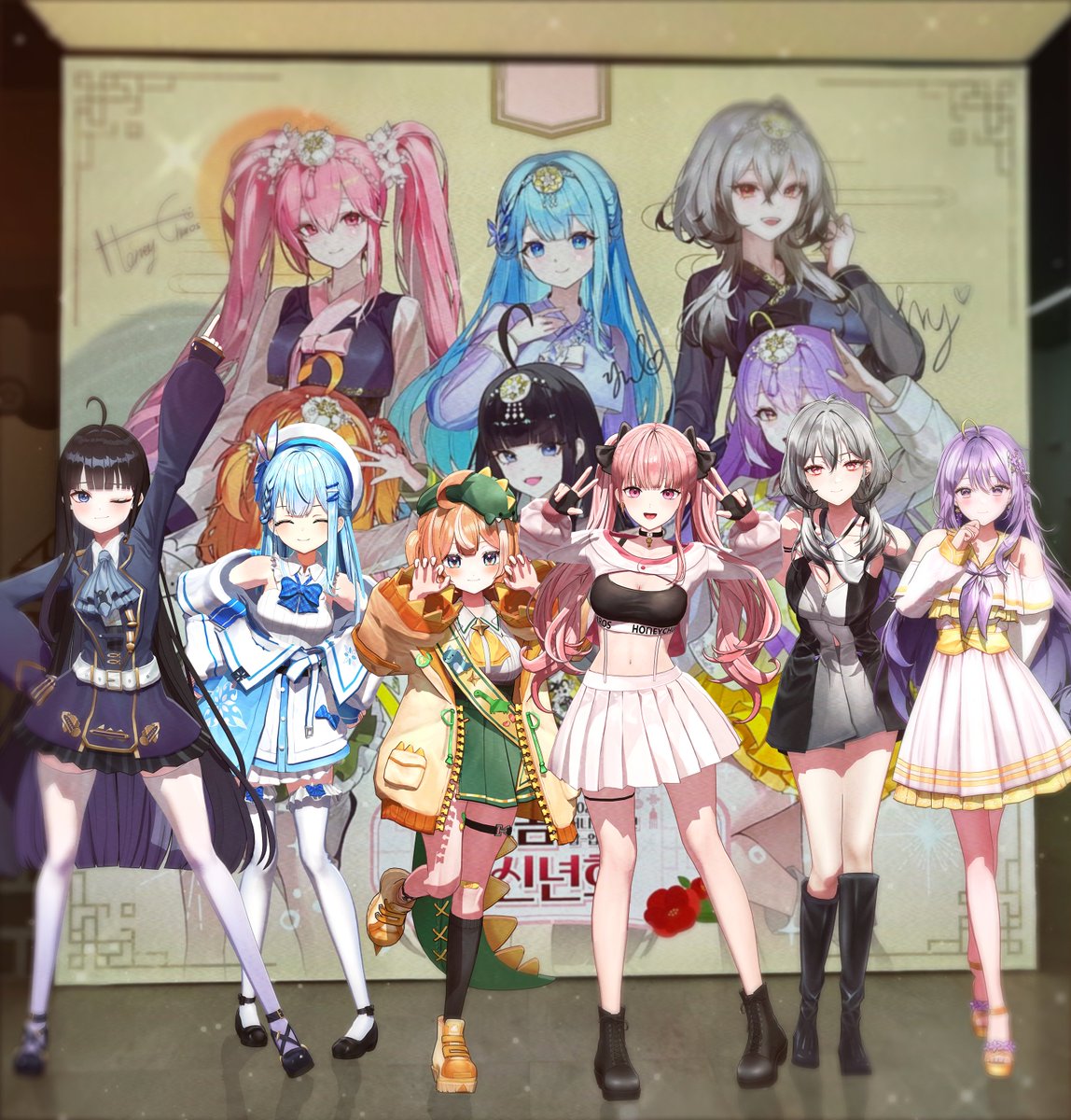 허니즈 2주년 기념 팝업 detail 1