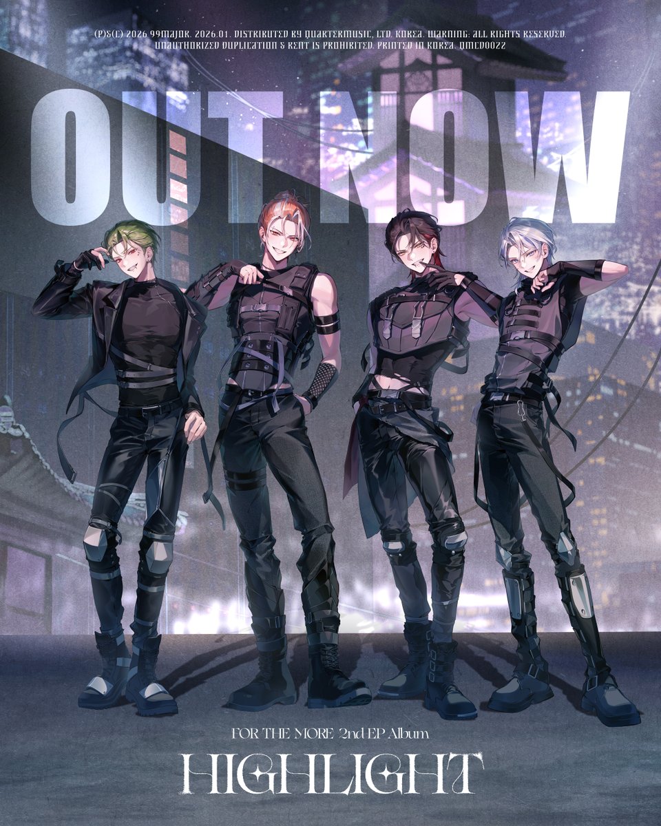 포더모어 𝟐𝐧𝐝 𝐄𝐏 [𝐇𝐈𝐆𝐇𝐋𝐈𝐆𝐇𝐓] 발매